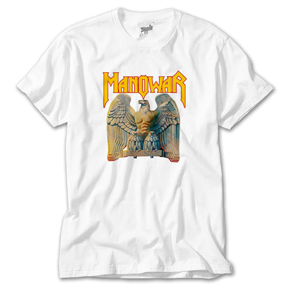 Manowar Battle Hymns Beyaz Tişört