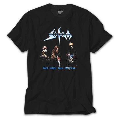Sodom Get What You Deserve Siyah Tişört
