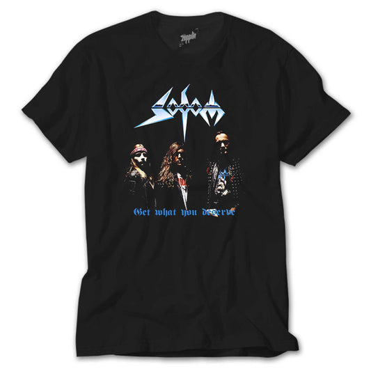 Sodom Get What You Deserve Siyah Tişört