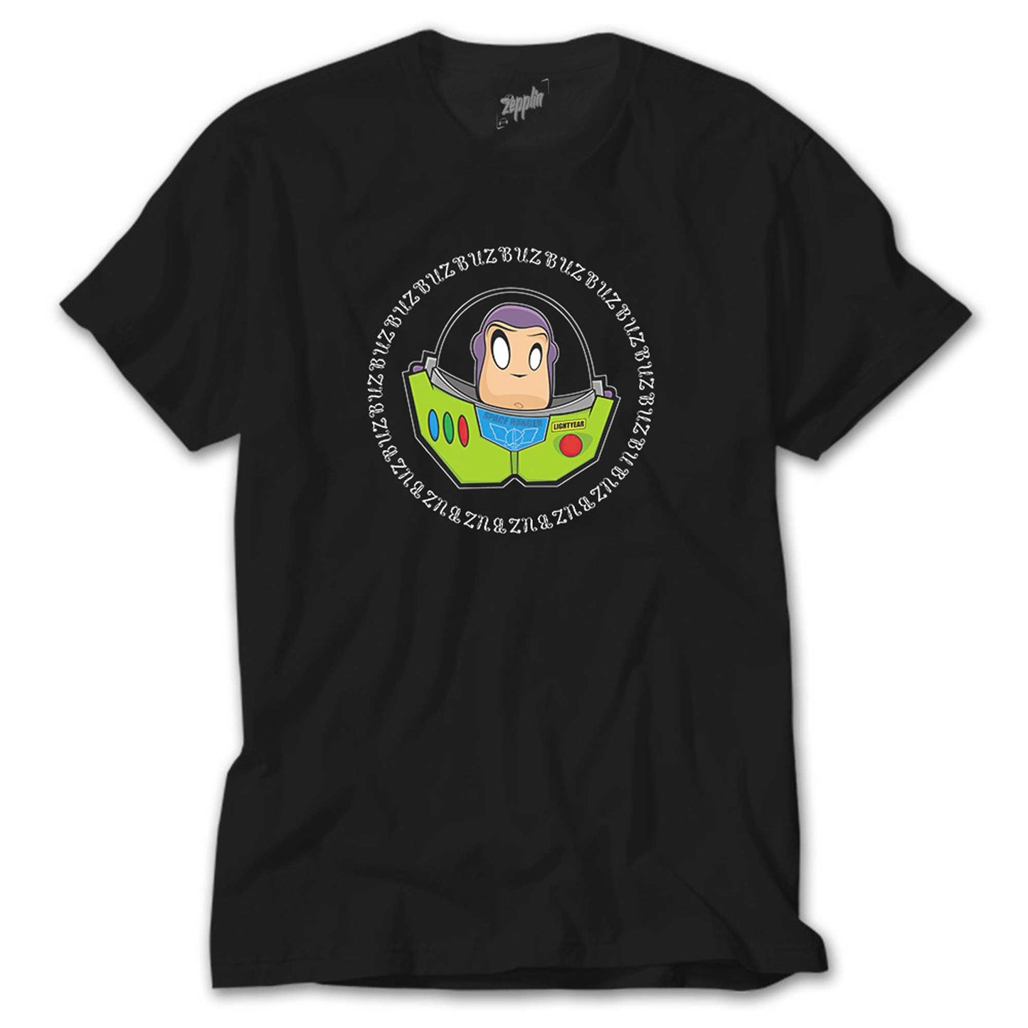 Buzz Lightyear Tiny Siyah Tişört