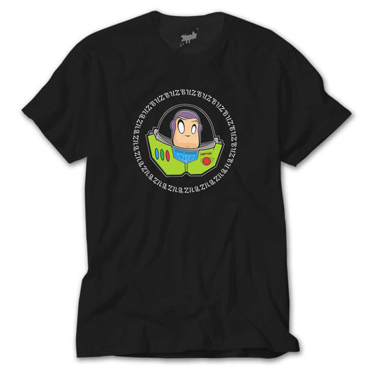 Buzz Lightyear Tiny Siyah Tişört