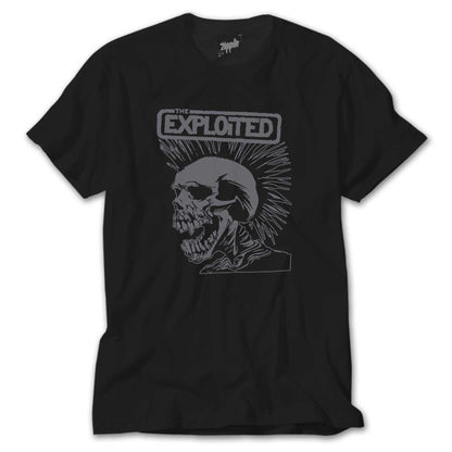 The Exploited Skull Siyah Tişört