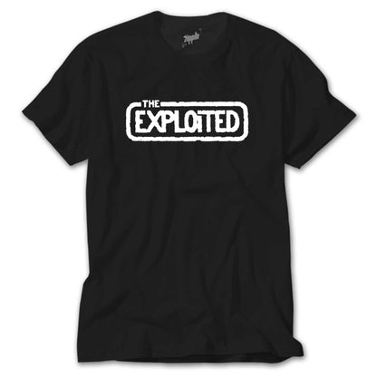 The Exploited Logo Siyah Tişört