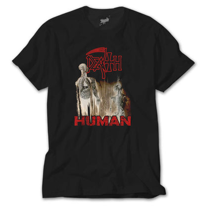 Death Human Siyah Tişört
