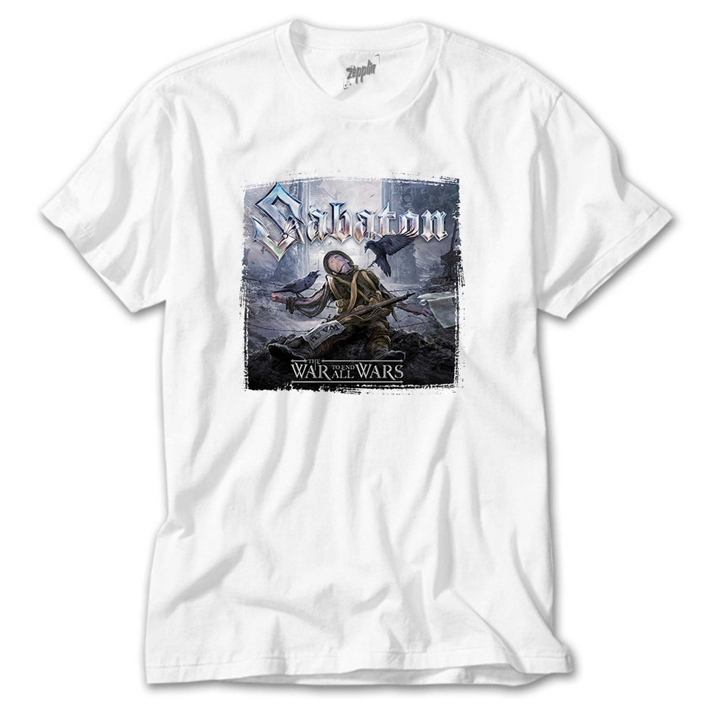 Sabaton The War To End All Wars Beyaz Tişört