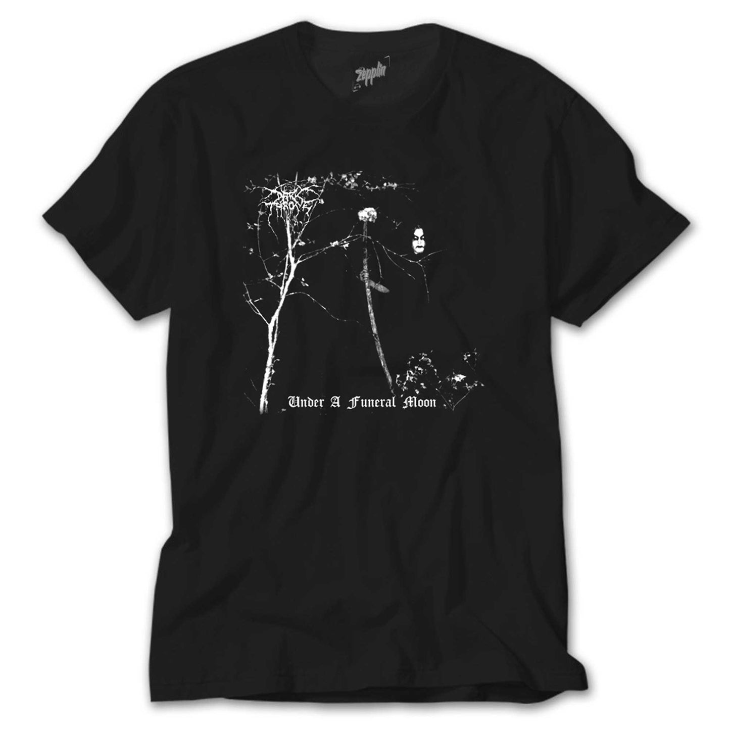 Darkthrone Under a Funeral Moon Siyah Tişört