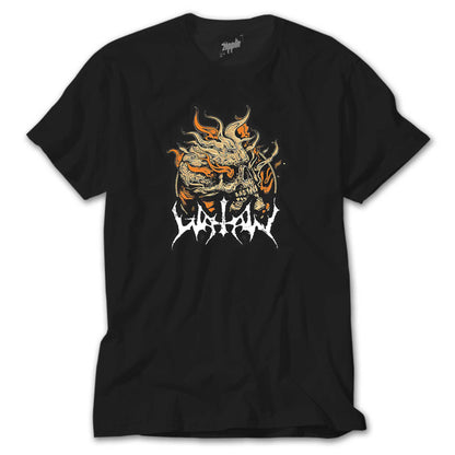 Watain Skull Siyah Tişört