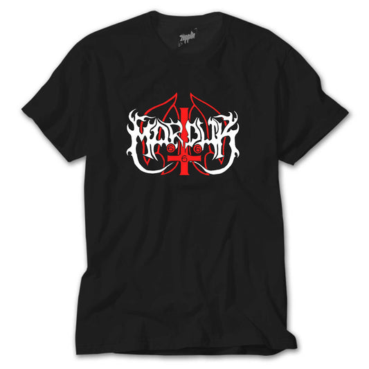 Marduk Logo Siyah Tişört