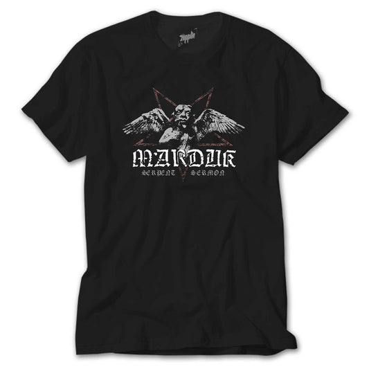 Marduk Serpent Sermon Siyah Tişört
