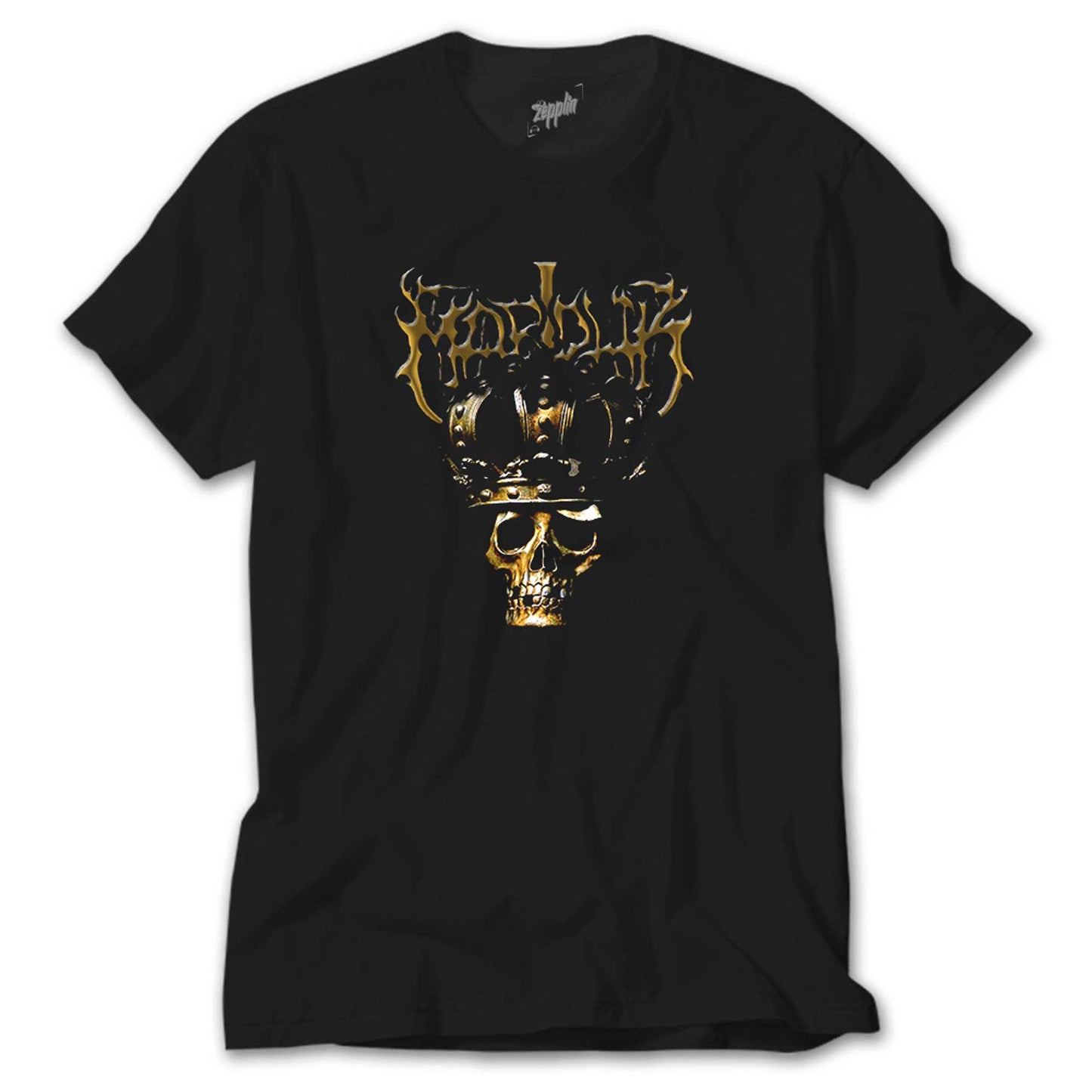 Marduk Skull Siyah Tişört