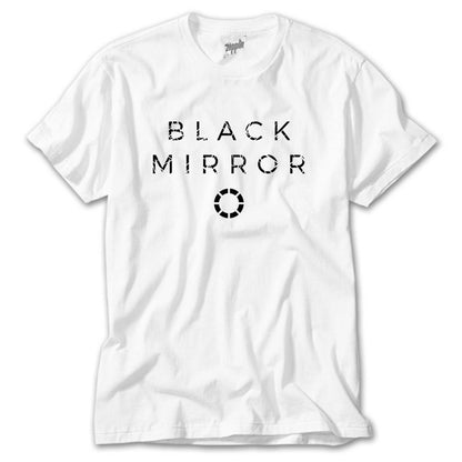 Black Mirror Loading Beyaz Tişört