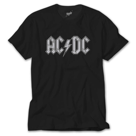 Ac Dc Logo Classic Siyah Tişört