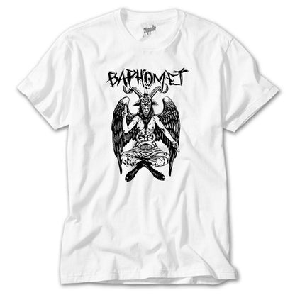 Baphomet Mythological Figure Beyaz Tişört