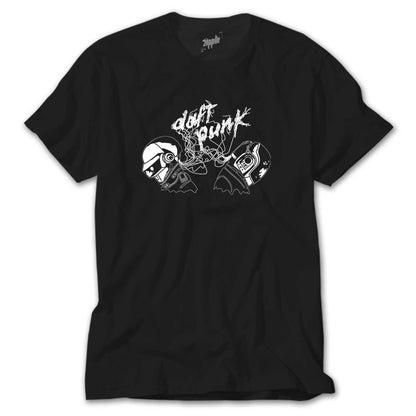 Daft Punk Ropes Siyah Tişört