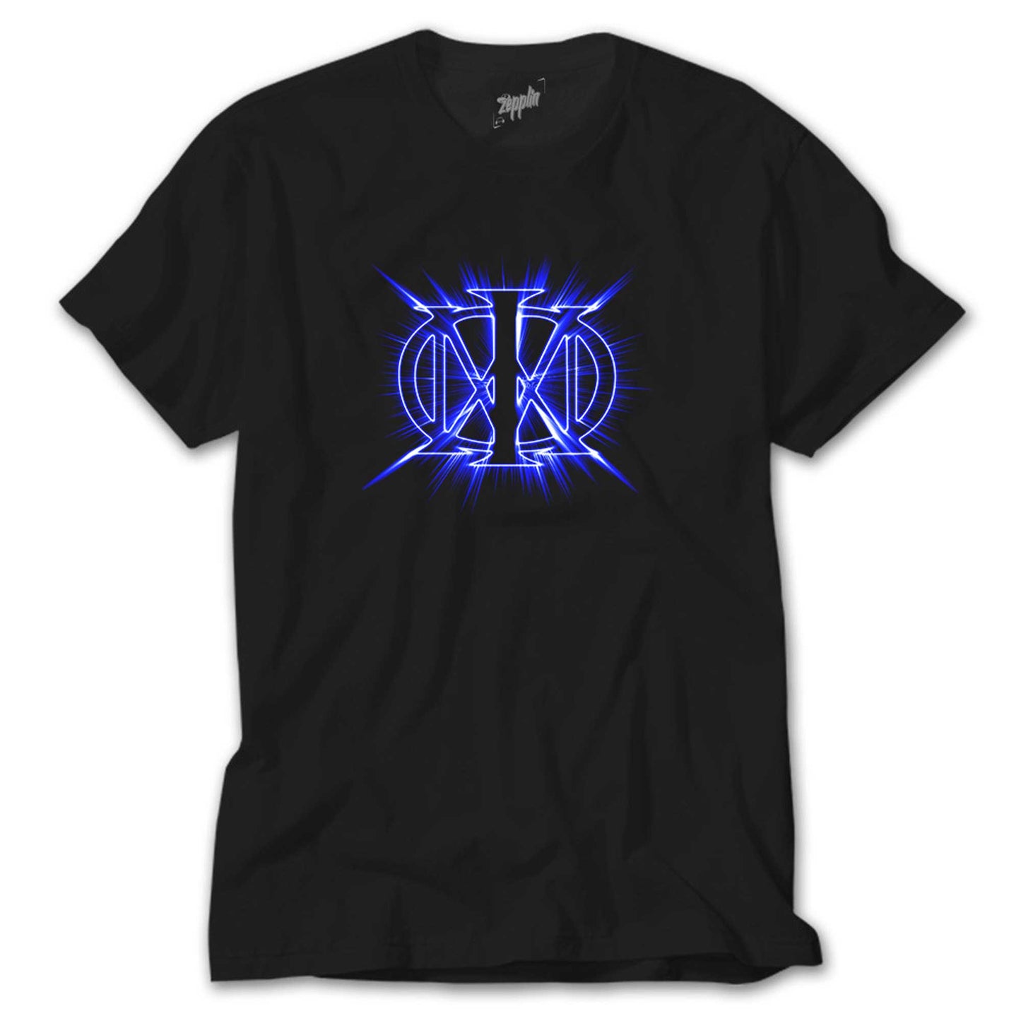 Dream Theater Blue Logo Siyah Tişört