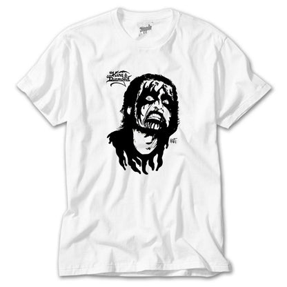 King Diamond Hart Beyaz Tişört