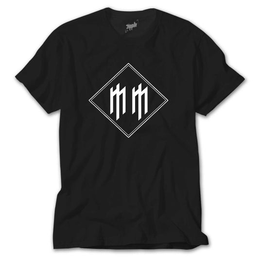 Marilyn Manson Sqqare Siyah Tişört