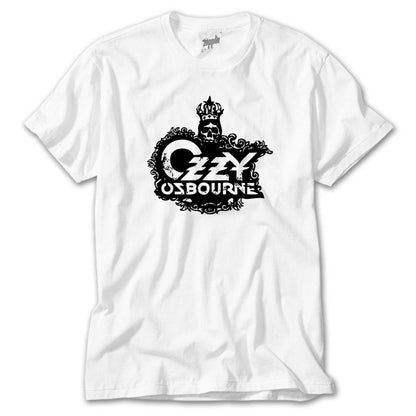 Ozzy Osbourne Skull Beyaz Tişört