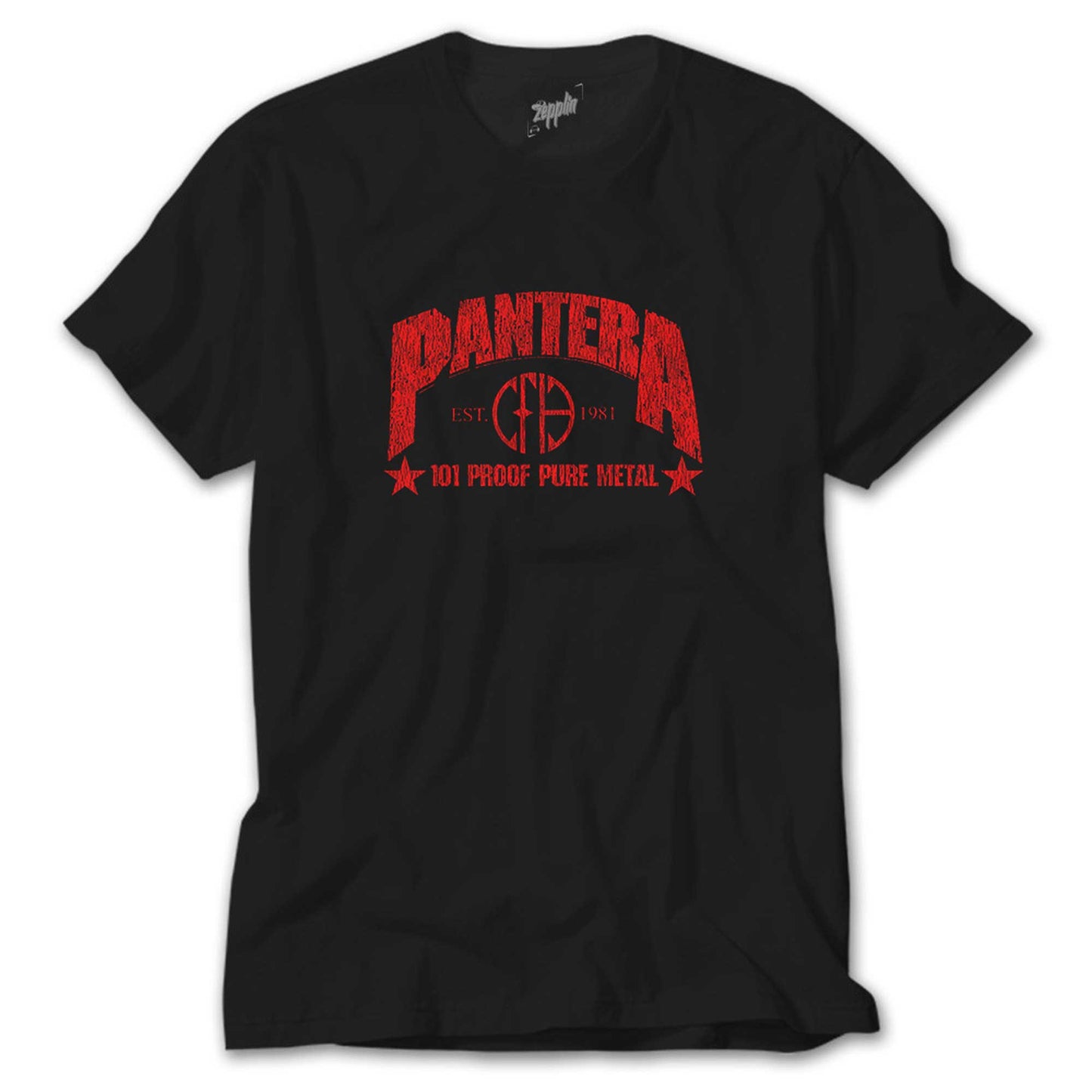 Pantera 101 Proof Pure Metal Siyah Tişört