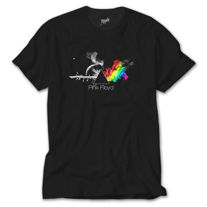 Pink Floyd RainBow Siyah Tişört