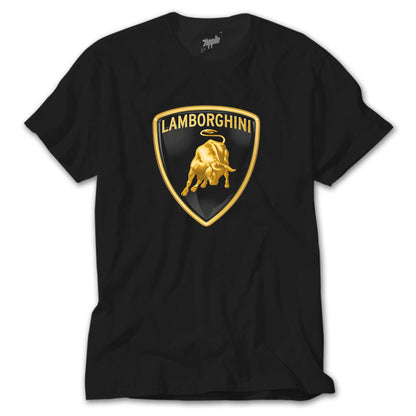 Lamborghini Logo 2 Siyah Tişört