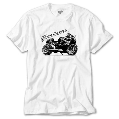 Suzuki Hayabusa Beyaz Tişört