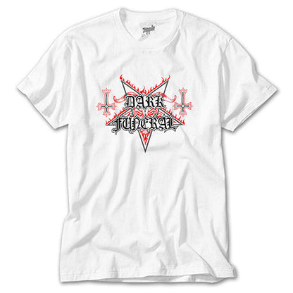 Dark Funeral Classic Beyaz Tişört