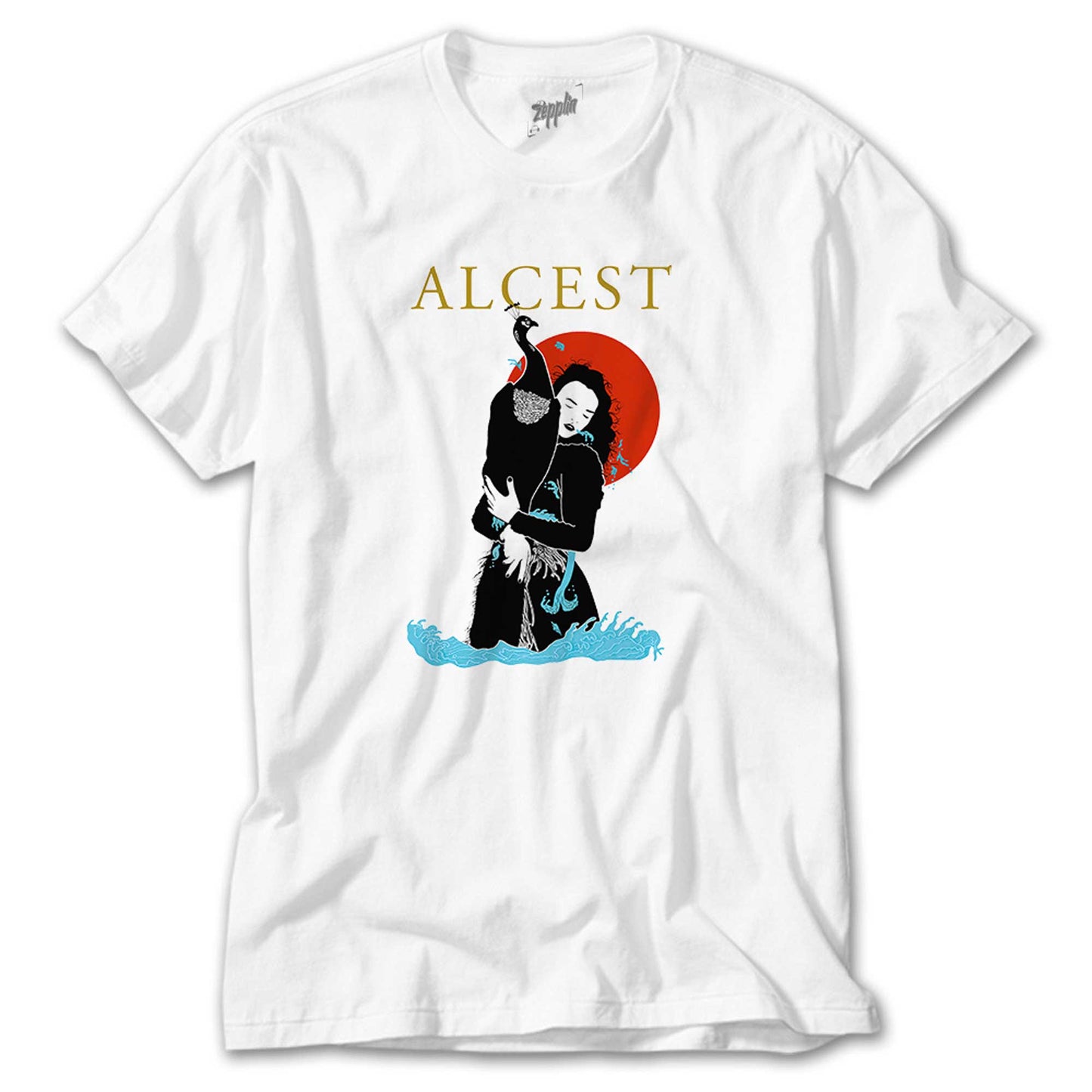 Alcest İllustrator Beyaz Tişört