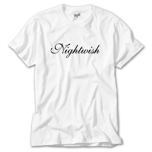 Nightwish Logo Beyaz Tişört