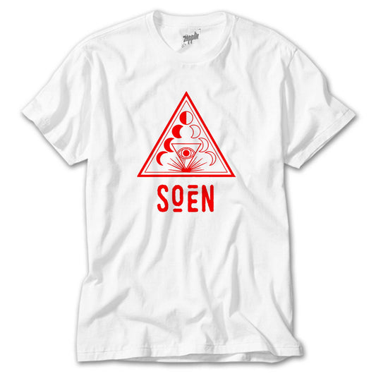 Soen Lotus Beyaz Tişört