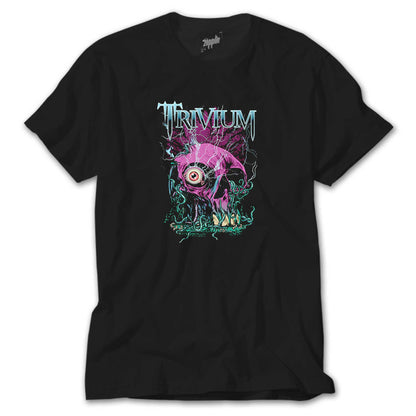 Trivium Design Siyah Tişört