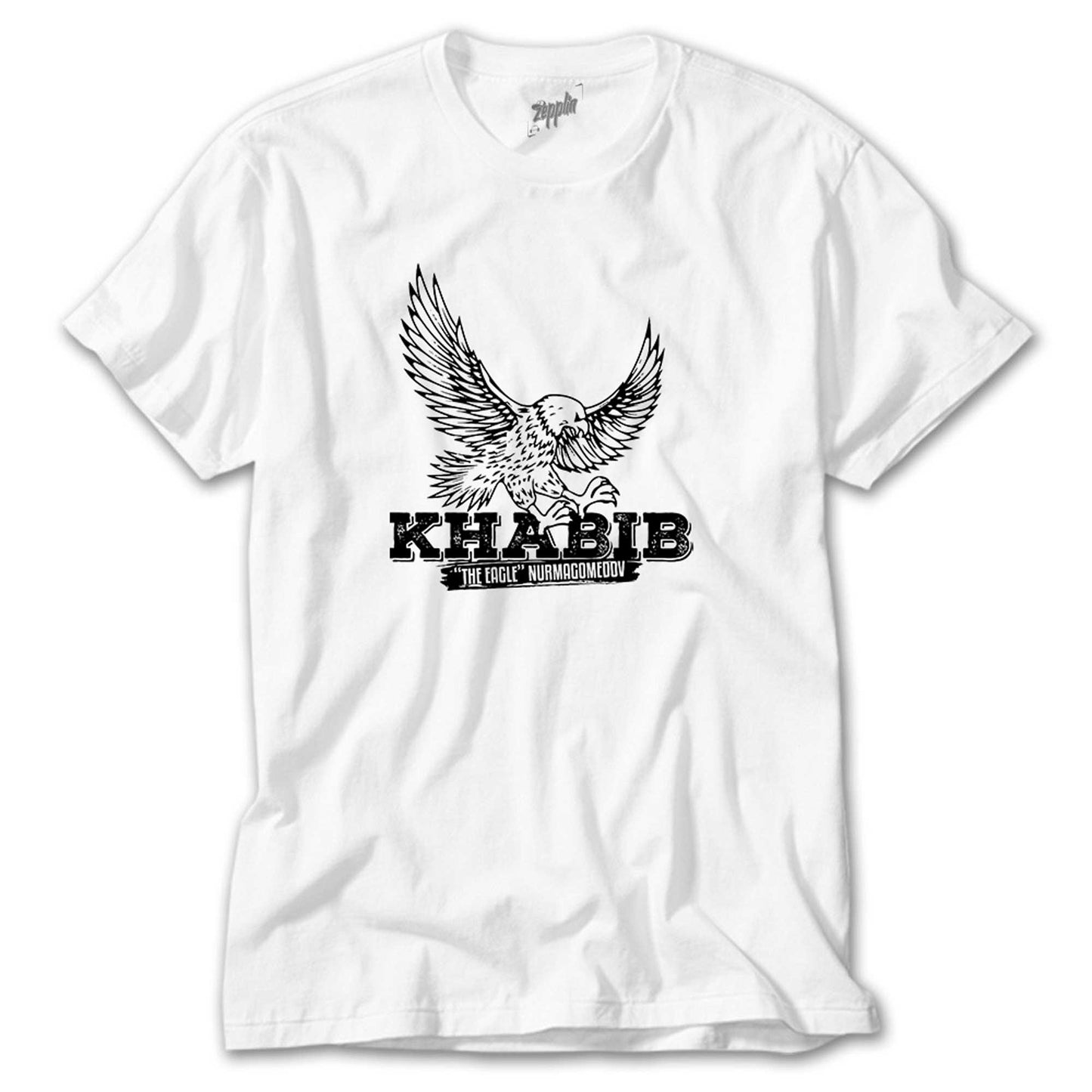 Khabib Kartal Beyaz Tişört