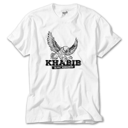 Khabib Kartal Beyaz Tişört