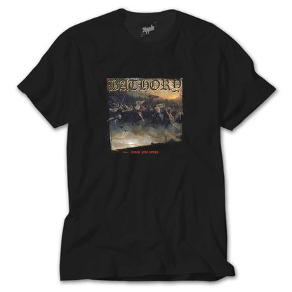 Bathory Blood Fire Death Siyah Tişört