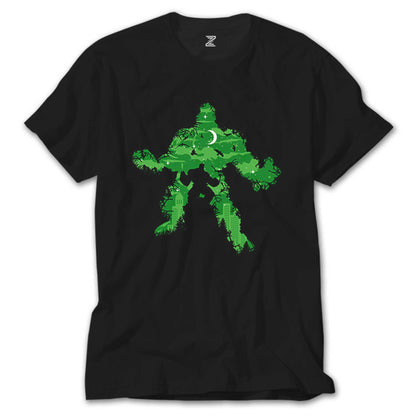 Hulk City Siyah Tişört