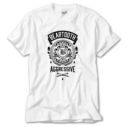 Beartooth Aggressive Beyaz Tişört