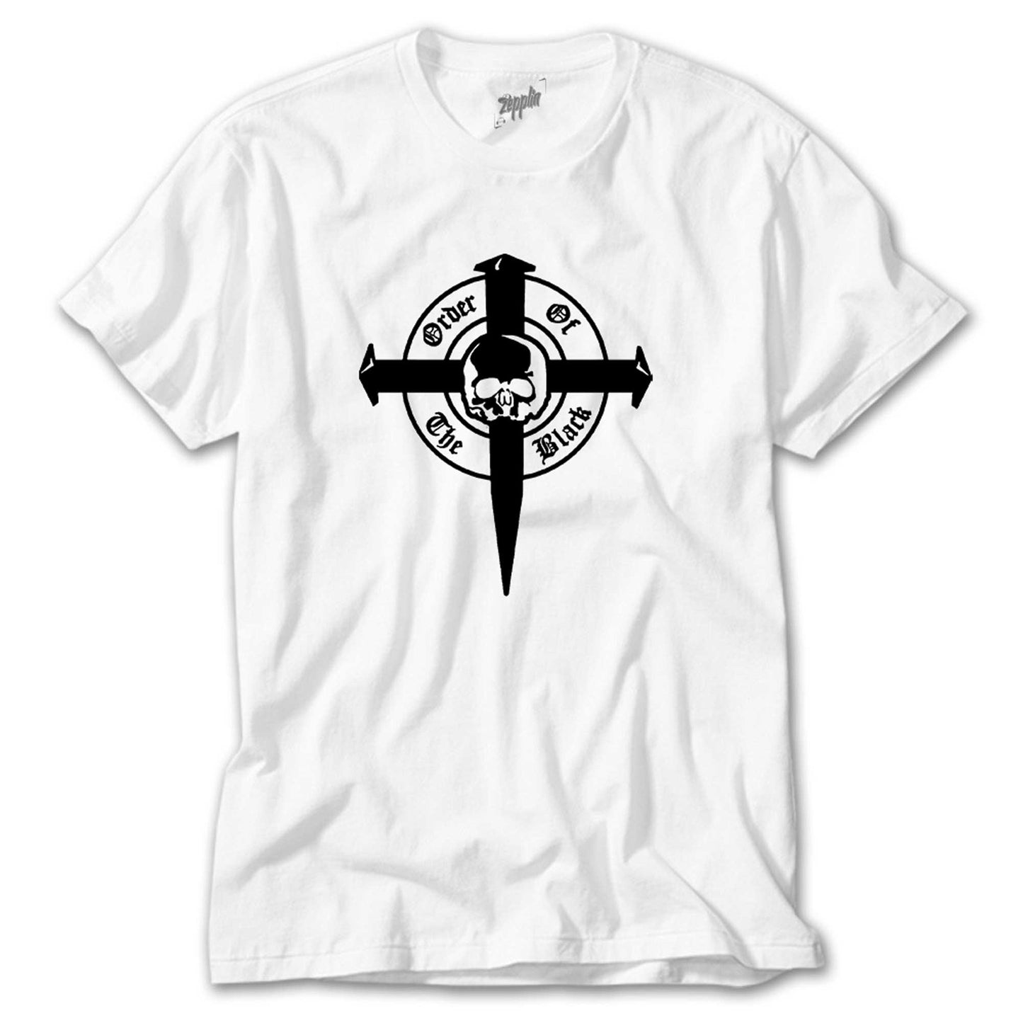 Black Label Society Order Of Black Skull Beyaz Tişört