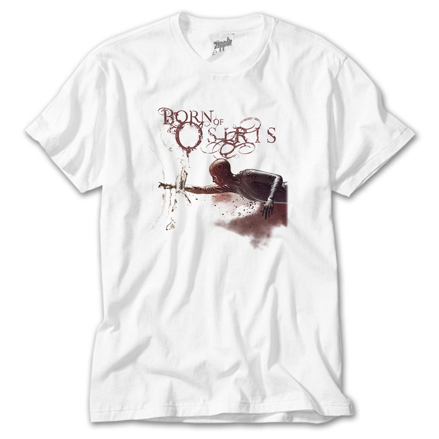 Born of Osiris The Simulation Beyaz Tişört