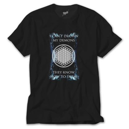 Bring Me The Horizon I Can't Drown My Demons Siyah Tişört