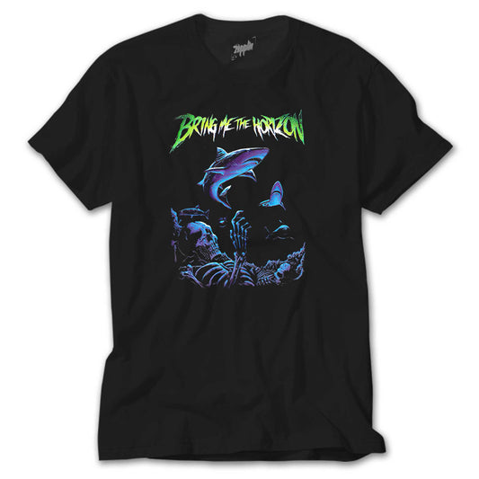 Bring Me The Horizon Sharp Black Ocea Siyah Tişört