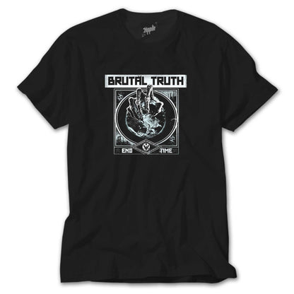 Brutal Truth end Time Siyah Tişört