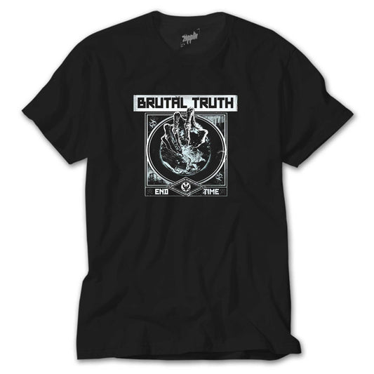 Brutal Truth end Time Siyah Tişört