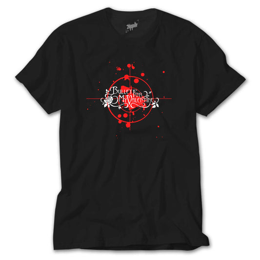 Bullet For My Valentine Target Siyah Tişört