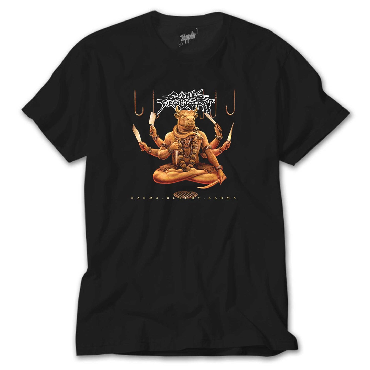 Cattle Decapitation Karma Bloody Karma Siyah Tişört