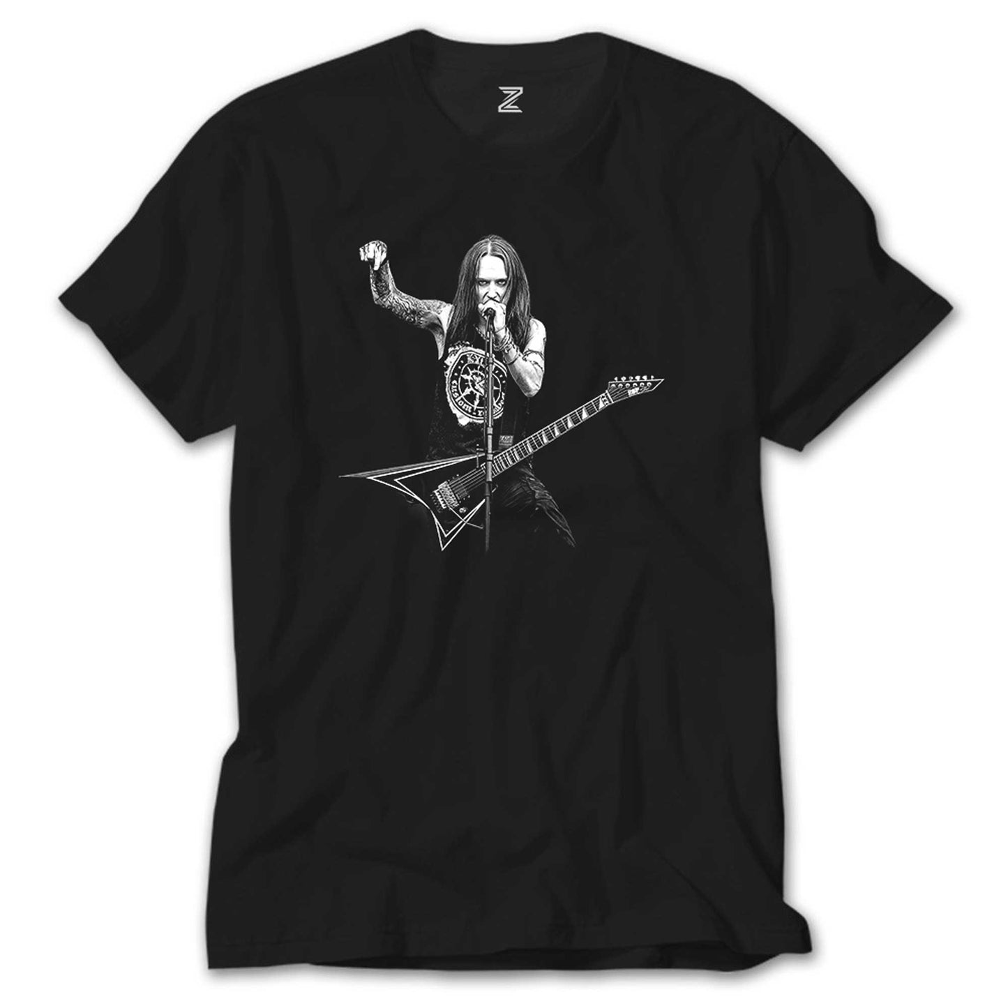 Children Of Bodom Alexi Laiho Siyah Tişört