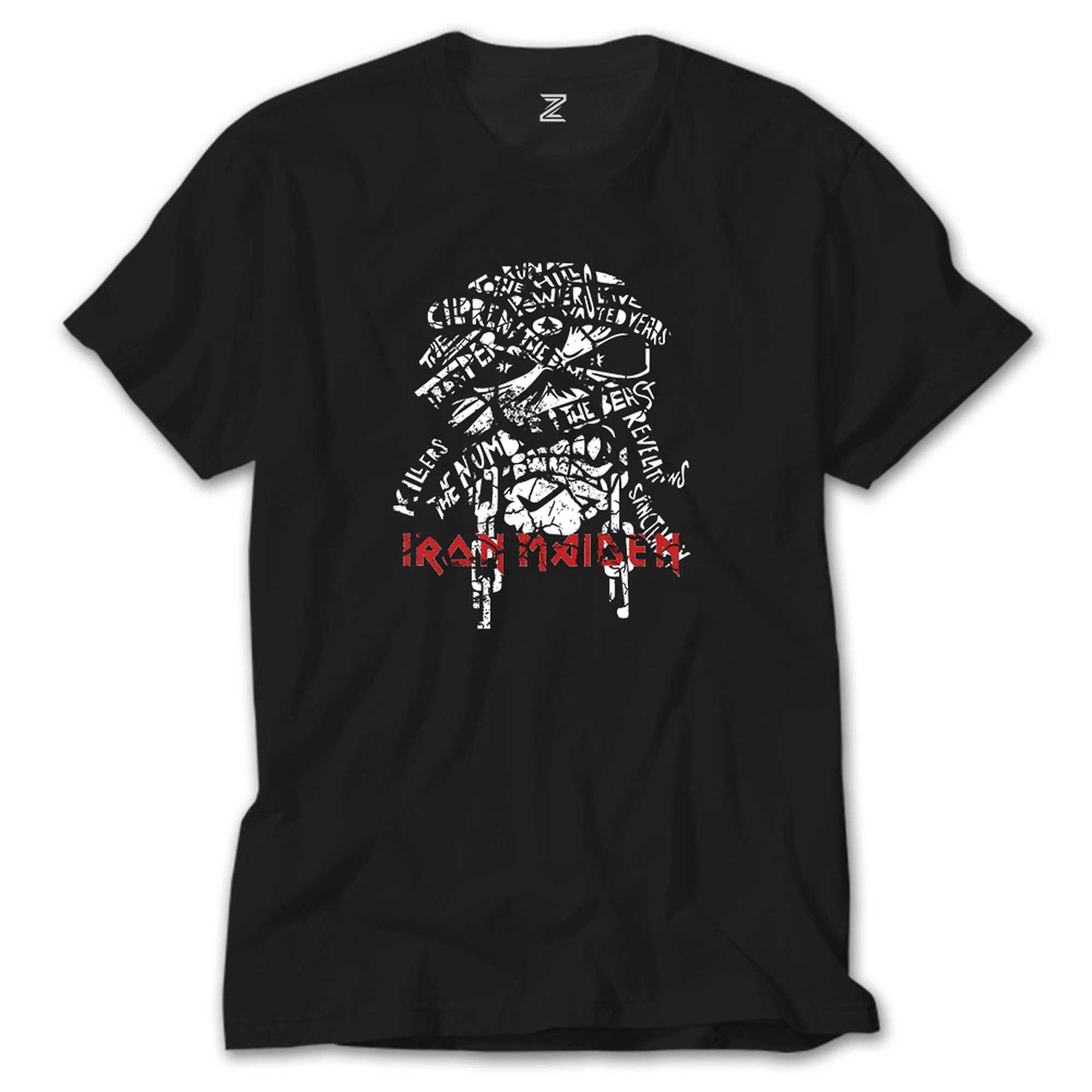 Iron Maiden Long Sleeve Siyah Tişört