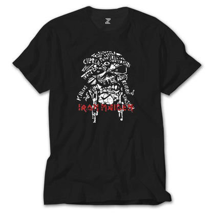 Iron Maiden Long Sleeve Siyah Tişört