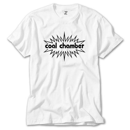 Coal Chamber Logo Beyaz Tişört