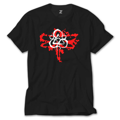 Coheed and Cambria Butterfly Logo Siyah Tişört