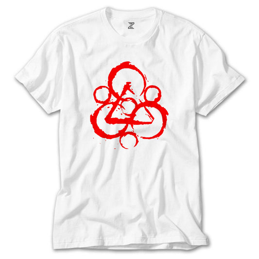 Coheed and Cambria Logo Beyaz Tişört